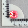 Strawberry, donut, hairgrip, resin with accessories, cream phone case, food play, handmade