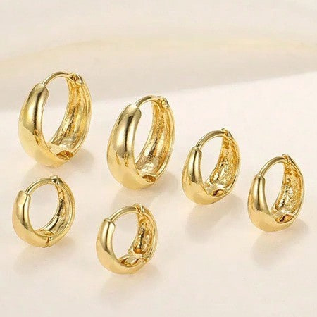 Titanium Hoop And Stud Earring Set For Men Hypoallergenic Daily_voghion.com