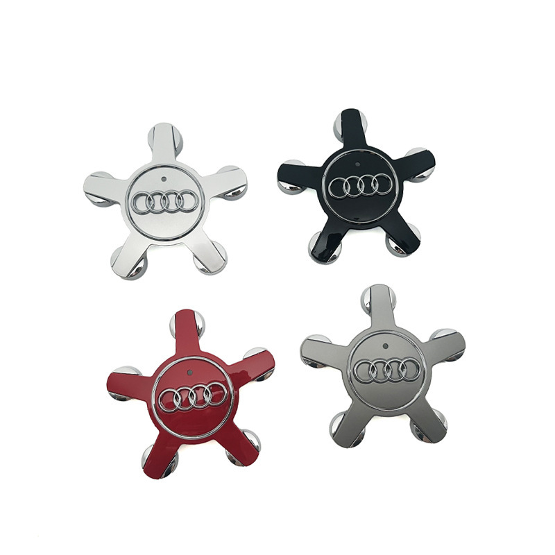 Suitable for Audi Five-Claw Hub Cap A4L//A5/A6L/Tt/R8/S6 Car Tire Center Logo Cover 135mm