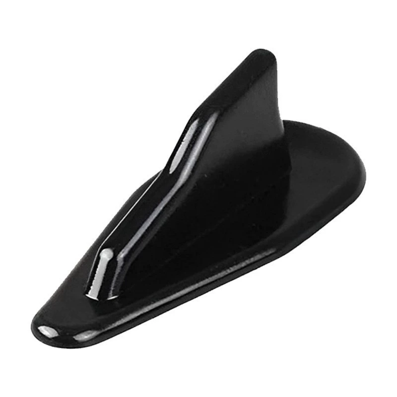 Амазонка Ebay Горячая продажа EVO стиль Черный углеродного волокна акулы плавник антенны хвост дефлектор автомобильная антенна