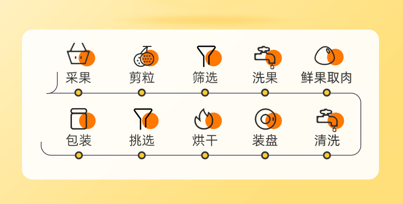 Dried Longan Meat Seedless Guiyuan Rou 100g Fujian Longan Flesh for Tea Soup Congee specifications