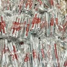 100个 膨胀螺丝国产慧鱼螺栓膨胀管空心砖气块管锚栓涨塞