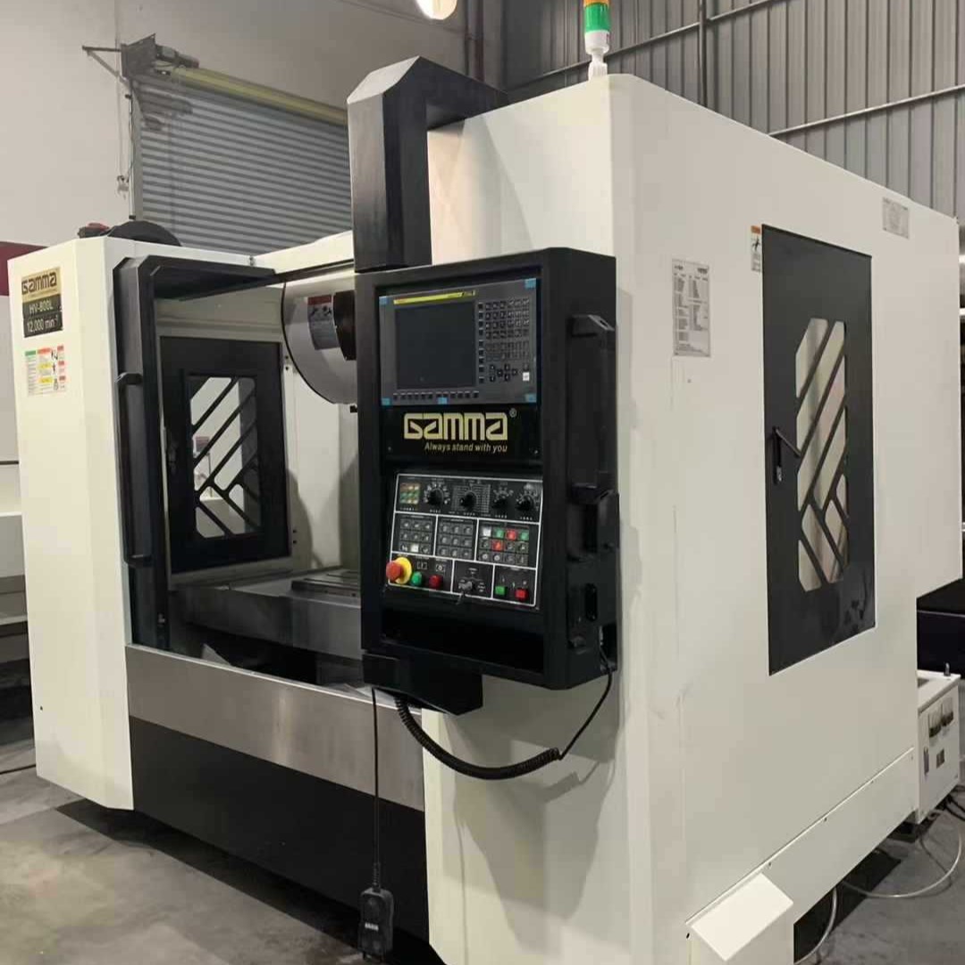 处理二手珈玛HV-800L立式加工中心主轴转速12000