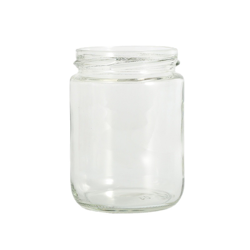 透明牛肉酱瓶辣椒酱调味瓶食品级耐高温包装玻璃瓶食品级密封罐