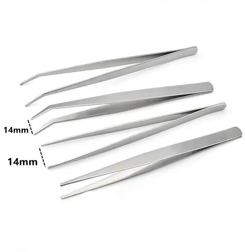 Supply of tweezers, succulent plant delivery tools, aquarium gardening grafting clips, straight head, elbow hand account, manufacturer's sales