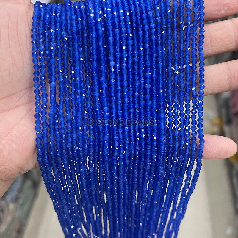 Dark blue, cat's eye