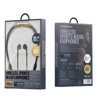Long battery life hanging neck sports bluetooth headset wireless in-ear stereo mobile phone universal neck hanging type