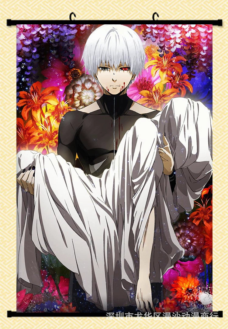 Cross-border Tokyo Ghost Ghost Kimmuye HD poster Around the dormitory decorative jewelry wall sticker anime hanging painting DIY