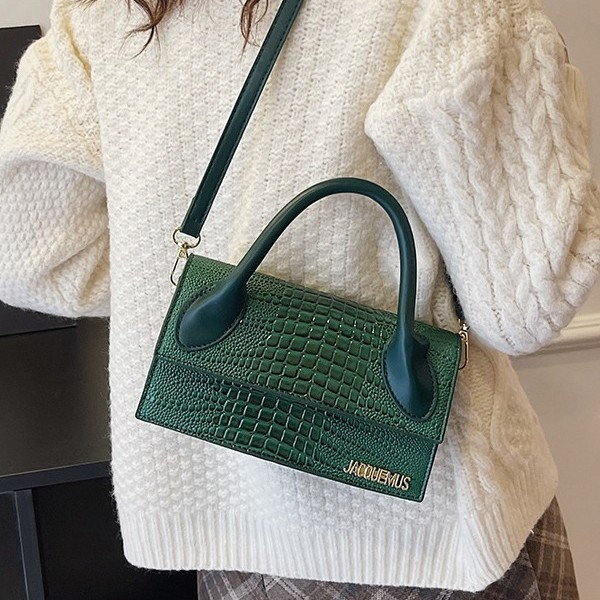 Bolso de moda de estilo occidental europeo y americano 2024 nuevo bolso de hombro retro de tendencia salvaje bolso de mensajero de textura simple