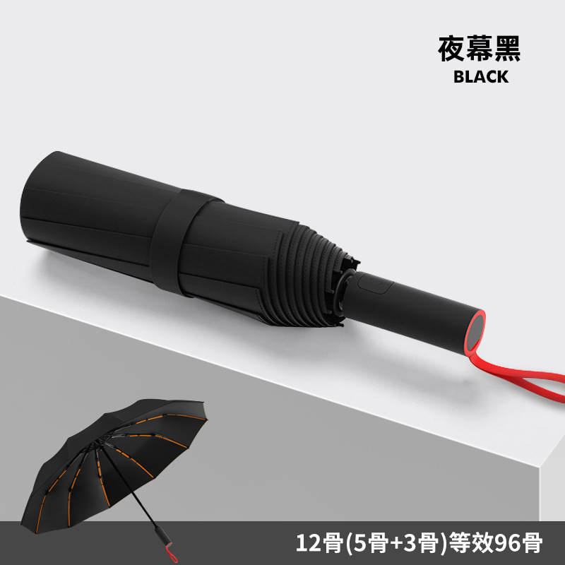 自动雨伞24骨大伞晴雨两用女遮阳伞学生加厚加大折叠伞防晒太阳伞|undefined