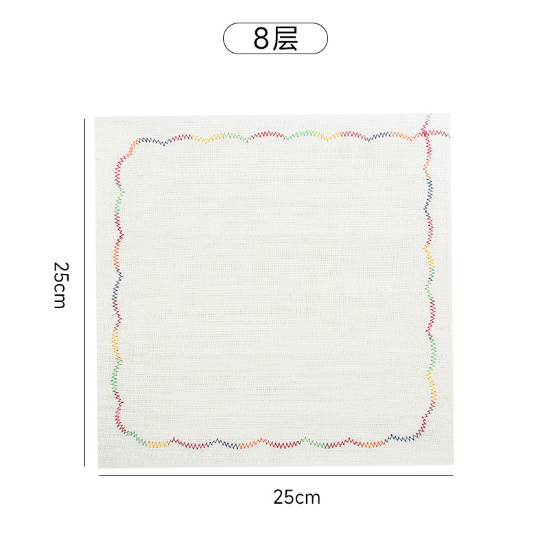 家用厨房抹布加厚洗碗巾棉纱同款厨房吸水不沾油懒人抹布百洁布锅|undefined