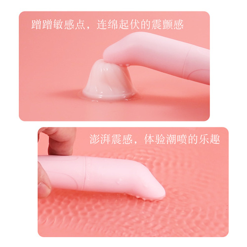 Lele Brand Adult Products Dolphin Vibrator Female Masturbation Toy Mini AV Massage Stick Gift
