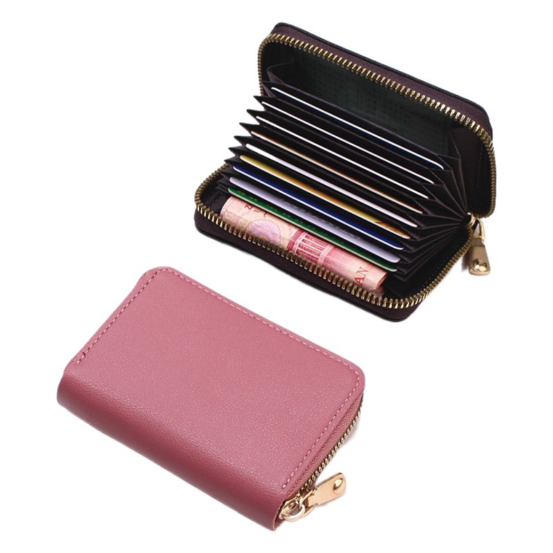 2021 nuevo titular de la tarjeta de gran capacidad para mujeres titular de tarjetas múltiples billetera para hombres pequeños titular de la tarjeta monedero
