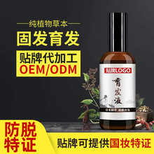 防脱育发液发际线增发密发护发侧柏叶植物生长固发精华液特证认证