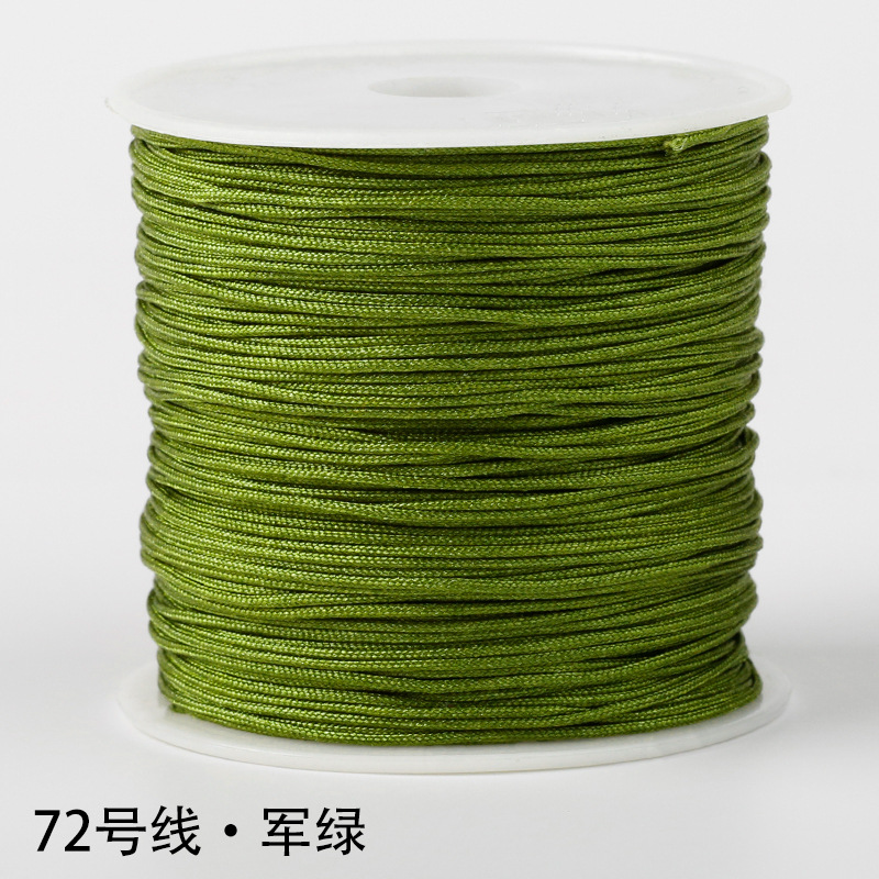 N ° 72 pulsera de hilo de jade cuerda tejida a mano cuerda trenzada cuerda roja cuerda hecha a mano cuerda tejida a mano línea colgante material de bricolaje