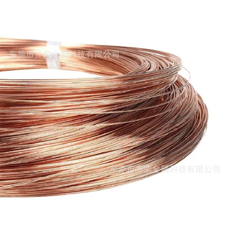 Alambre de cobre estañado t2 Alambre de cobre puro 0.1-5mm recocido a mano Alambre de cobre suave t1 Alambre de cobre rojo