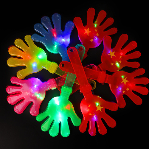 Large clap device wholesale small hand clap Yiwu toy clap palm plastic hand clap cheering props