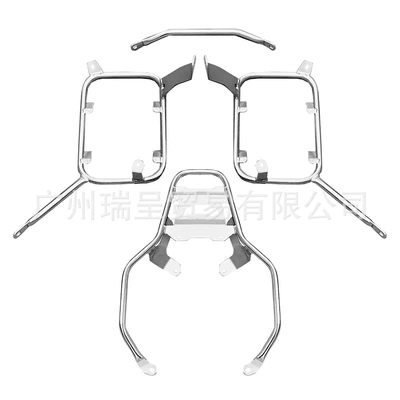 Versys650 2010-2014 luggage rack, Motorcycle bumper - silver-set