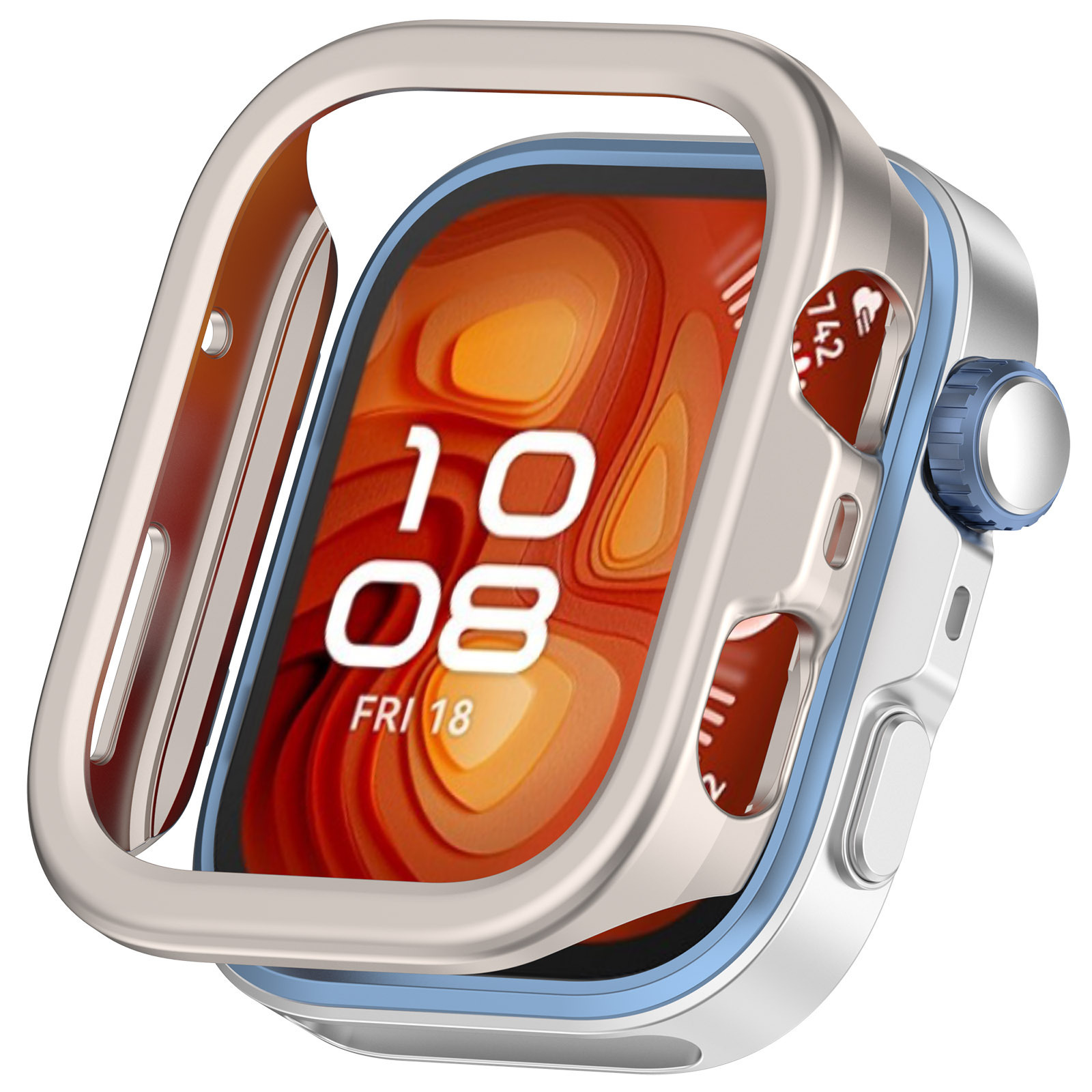 Huawei Fit4 watch case PC semi-enclosed hollow watch case Huawei fit4 pro semi-enclosed watch case undefined