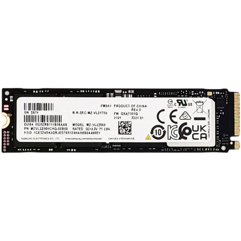 Suitable for Samsung Pm9A1 Pcie4.0 Computer 256G/512G/1T Solid State Drive Ssd Nvme