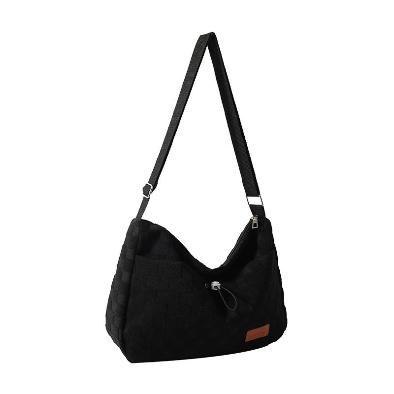 Universal trend capacious one-shoulder bag, quantum lamp, shoulder bag with diamond pattern, 2023, western style