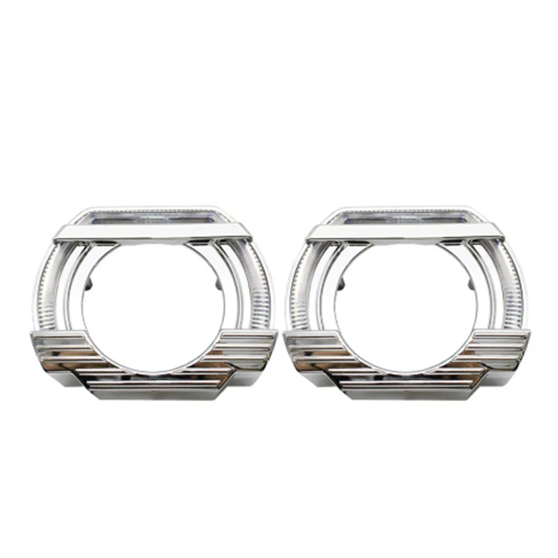 2.5 cubierta cuadrada integrada cubierta de lente de apertura LED cubierta decorativa cubierta cuadrada ángel ojo cubierta integrada cubierta de sombra