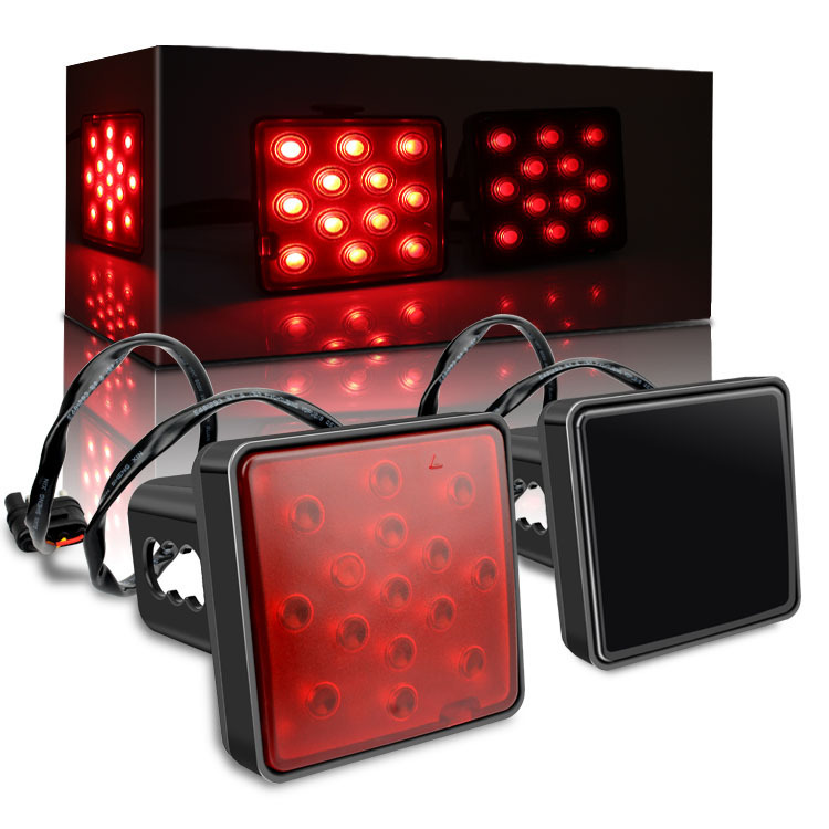 Cross-border hot sale US General led trailer light traction pickup car engine pipe cover car tail light brake light