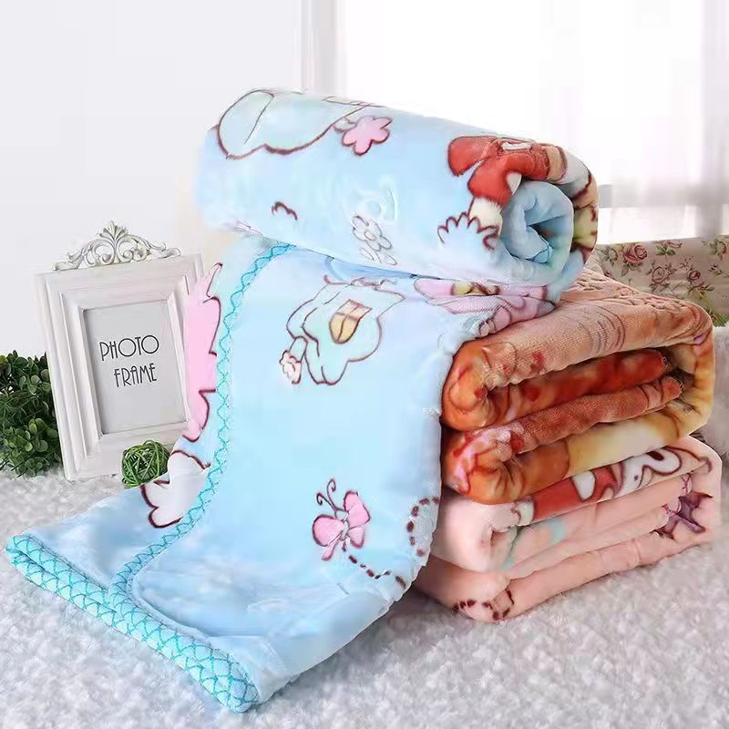 더블 레이어 부티크 구름 담요-랜덤 패턴 100*120