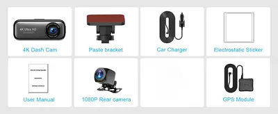 Mobile Phone Connectivity, Gps – Driving recorder - v26c-no-card-gps-track