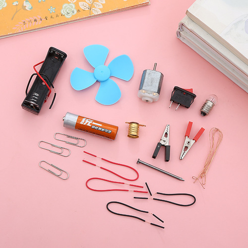Student Science Project Simple Circuit Experiment Fan Physics Teaching Supplies Wholesale