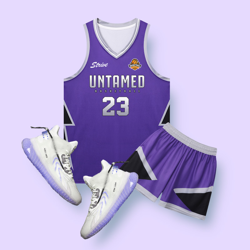 Basketball uniform suit men's and women's American Jersey women's sports uniform student competition training uniform printed vest ball uniform