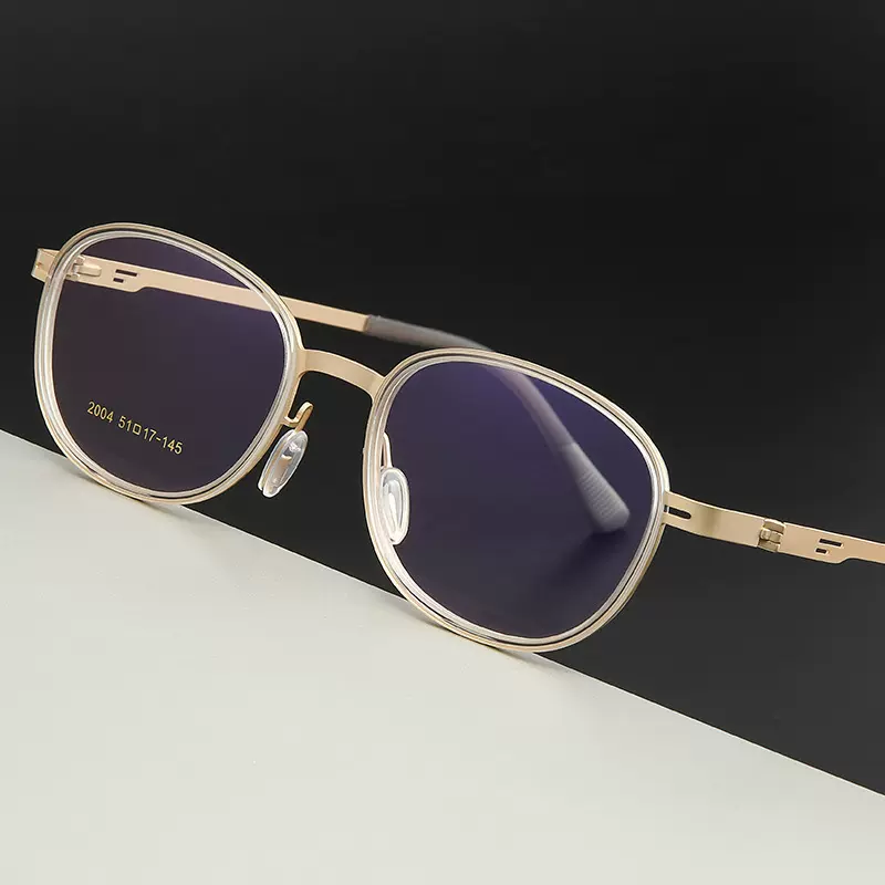 2004小脸大牌同款镜框高度数眼镜架女宽边小框复古近视眼镜男平光