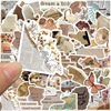 Retro PDA source material 52 Broken Newspaper literature Sticker DIY Mobile phone shell Water cup Decorative stickers