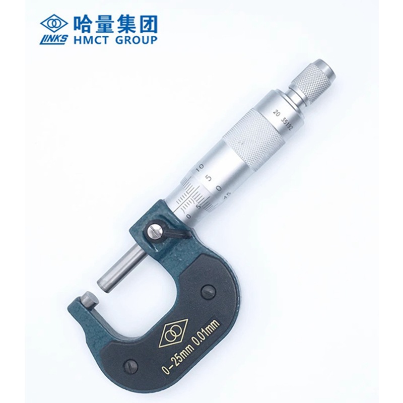 正品哈尔滨哈量外径千分尺0-25-50-75-100分厘卡高精度螺旋测微器
