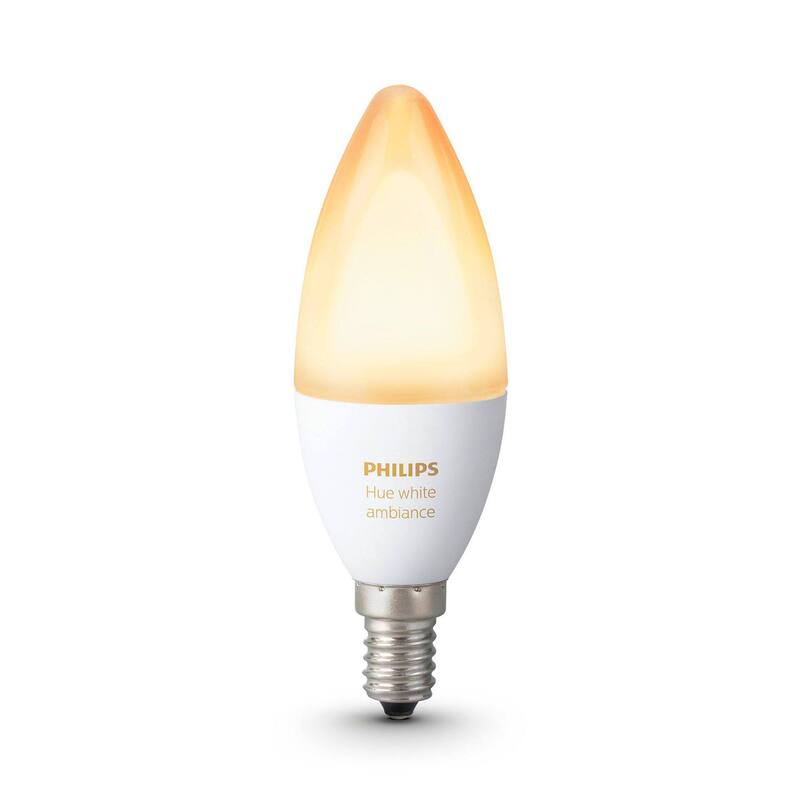 Philips Hue White Ambiance E14 Small Screw Base Warm and Cold Light Imported Smart Light Bulb Homekit