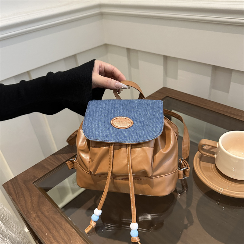 Retro americano encantador chica pequeña mochila 2023 nueva explosión de la temporada escolar mochila de moda pequeña mochila