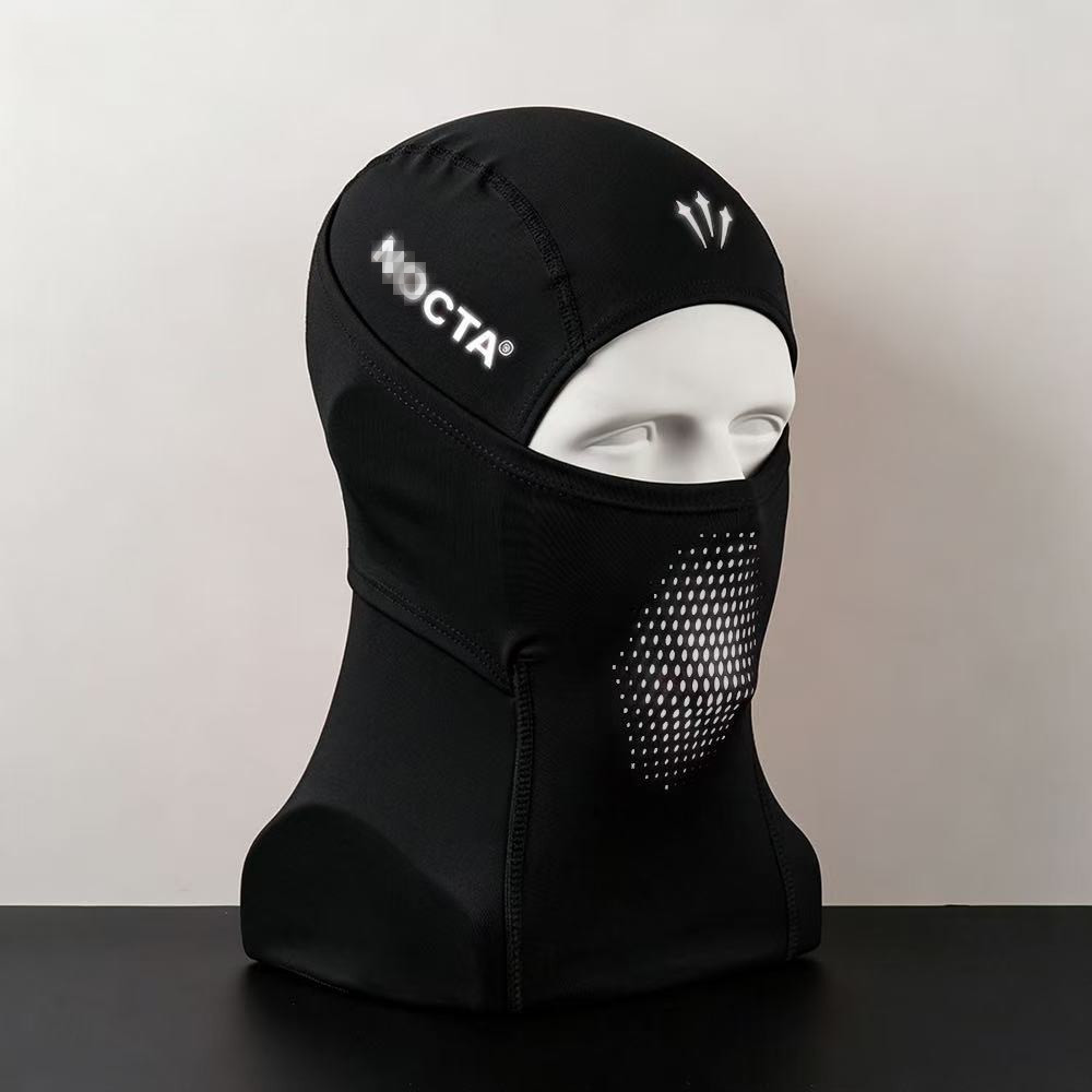 Outdoor cycling face mask, windproof, warm, breathable, high-visibility, ski cold-proof hood, face protector, balaclava