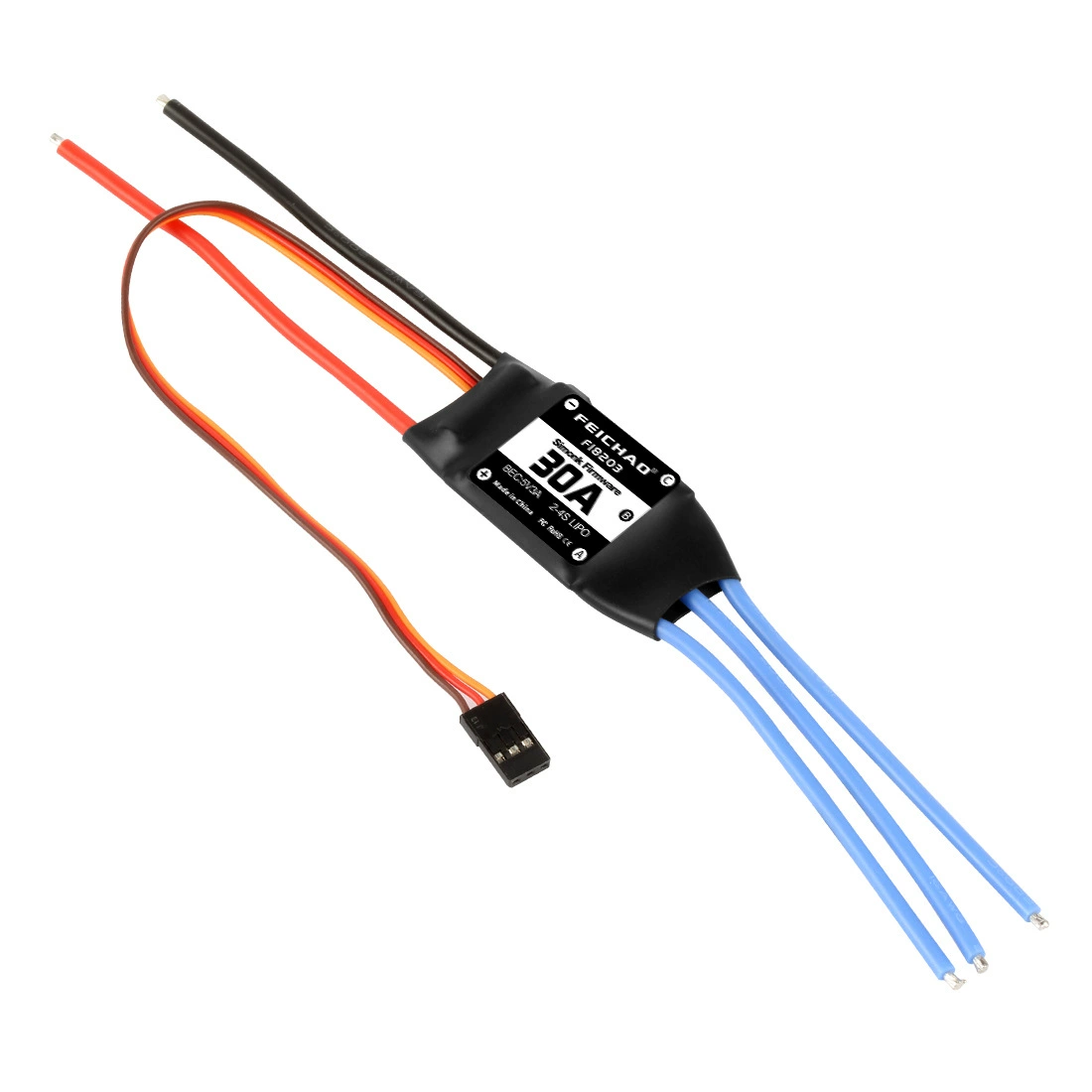 Compatible brushless electronic airplane with accessories with fixed wing, 30A