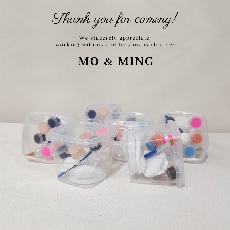 Miniature Plaster Doll Coloring Kit for Kids — DIY Graffiti White Blank Figures, Non-Ceramic Paintable, Small Size