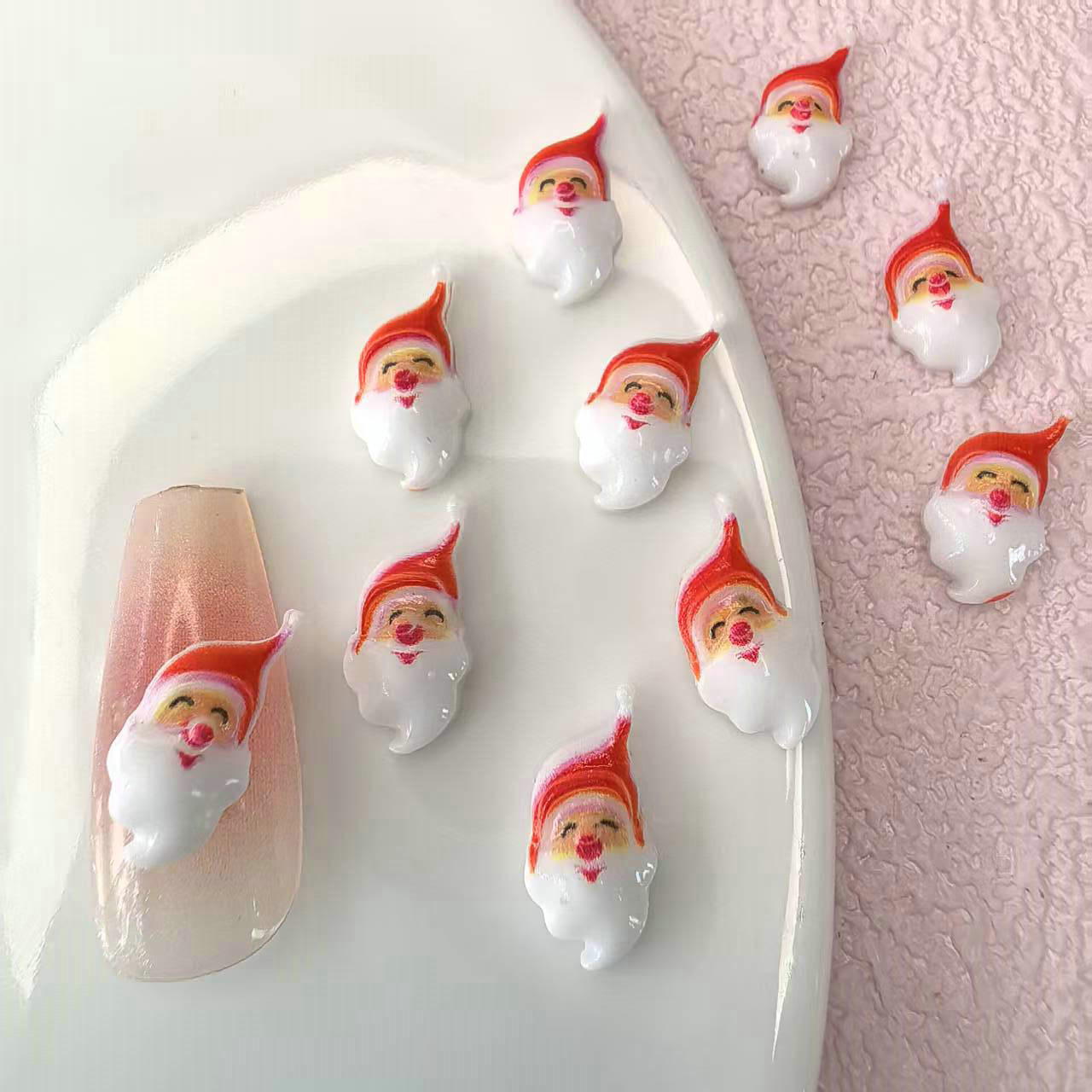 饰品配件批发圣诞老人圣诞用品手机壳头饰头绳发夹发箍配件000