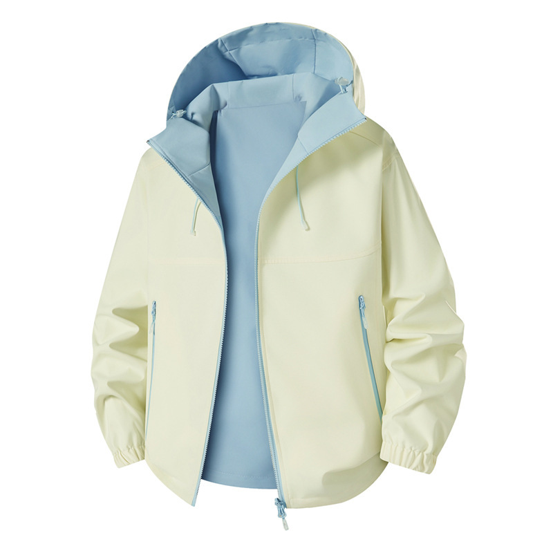 2025 New Reversible Versatile Casual Korean Jacket Unisex Loose Hooded Coat