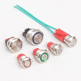 按钮开关;低压指示灯;旋转开关