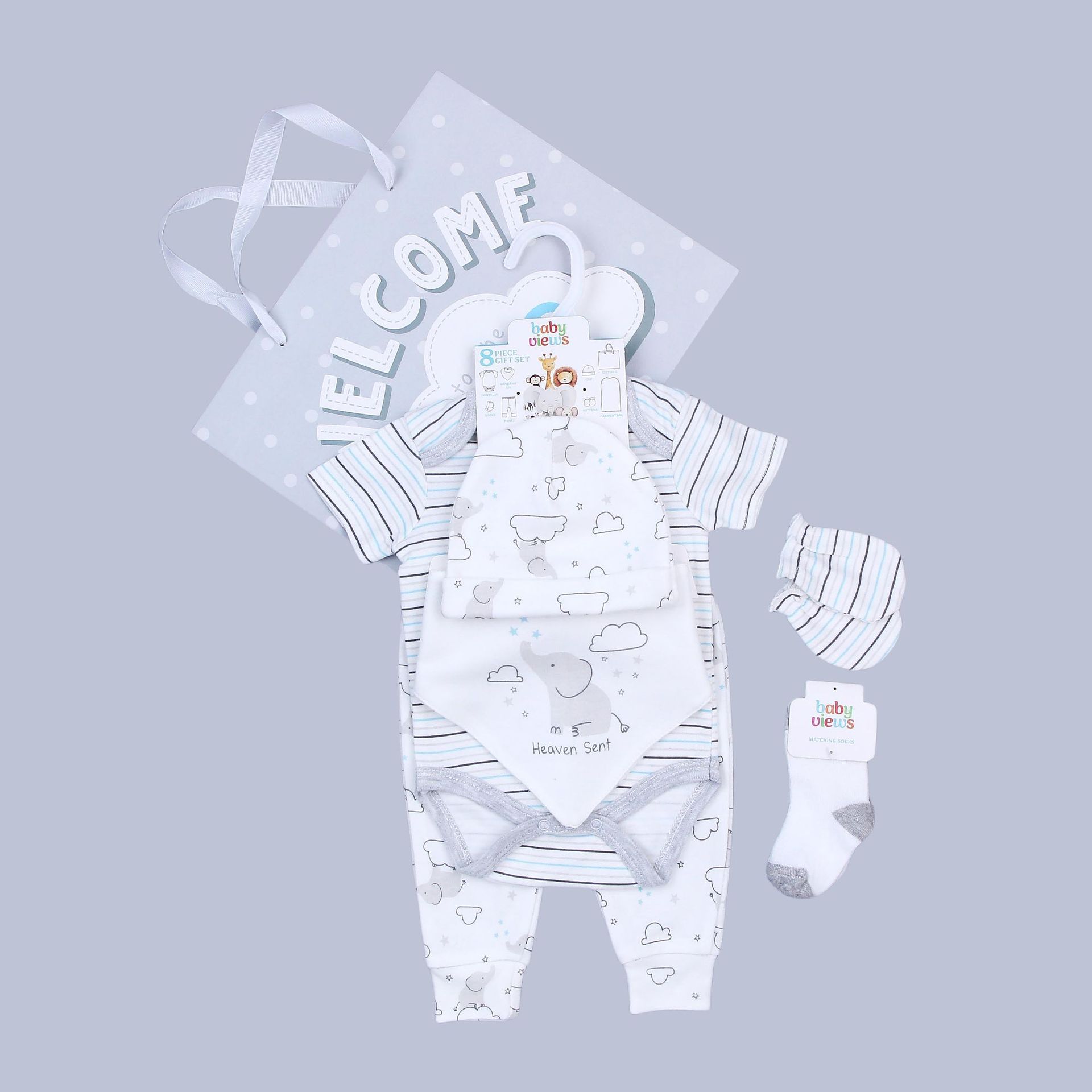 Caja de regalo para reuniones de recién nacidos, conjunto de ropa para bebés, ropa para bebés, regalo de luna llena, ropa para bebés, ropa para niños image 10
