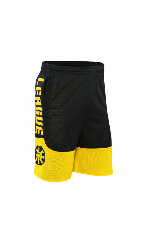 World War I famous double-sided basketball clothes men's sports shorts loose basketball pants Basketball men's training shorts over the knee