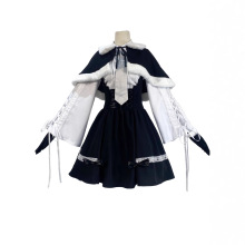 缘之空春日野穹cos穹妹冬装cos服裙子二次元冬季洋装play动漫服装