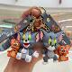 Cartoon Cat and Mouse Keychain Animation Tom Cat Doll School Bag Pendant Car Key Chain Small Gift Wholesale