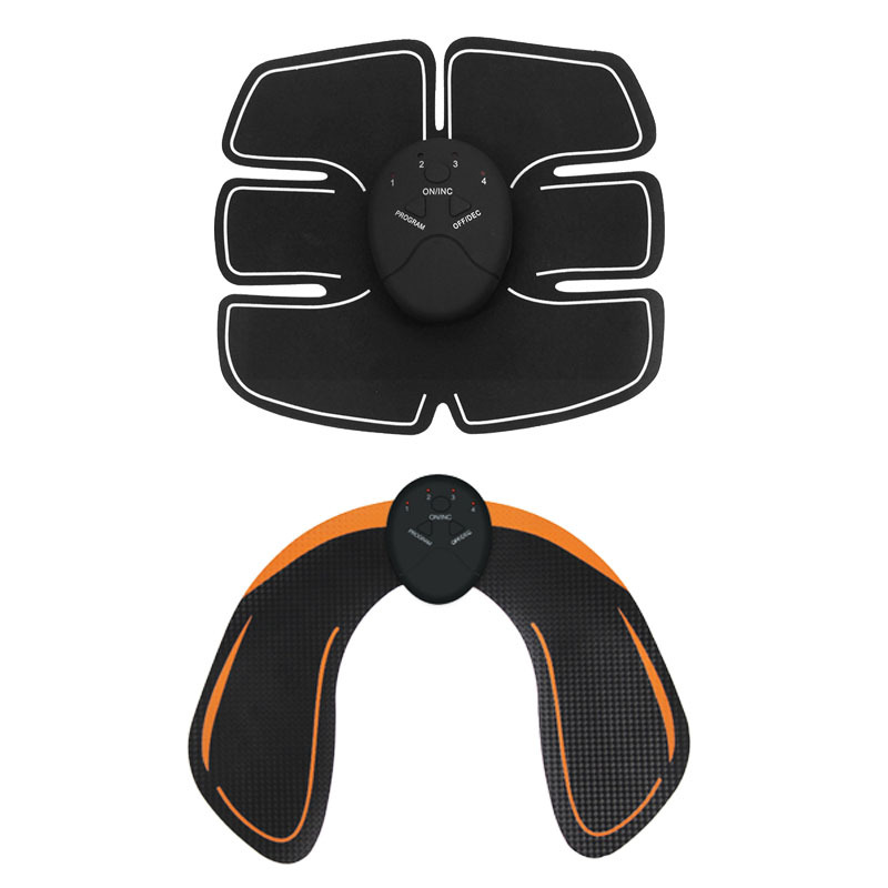 뱃살 6개 + 엉덩이 스티커 배터리 모델에는 배터리가 포함되어 있지 않습니다.