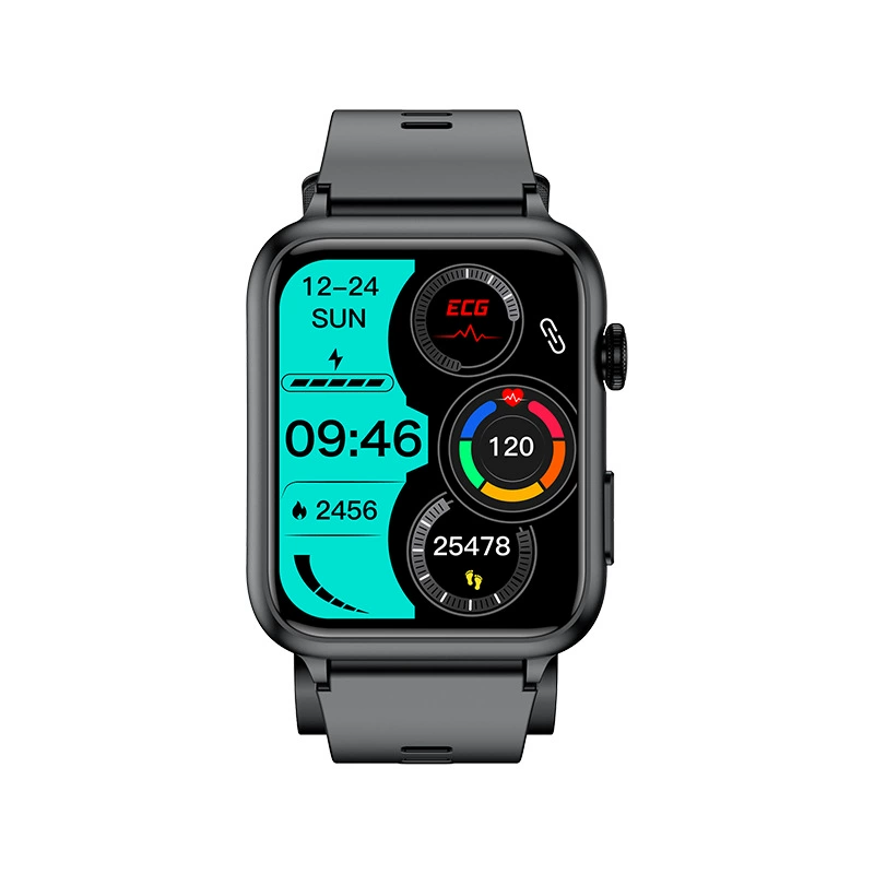 TK63 (Healthwear) Bluetooth-насос для измерения артериального давления, ЭКГ, погоды, температуры, умные часы