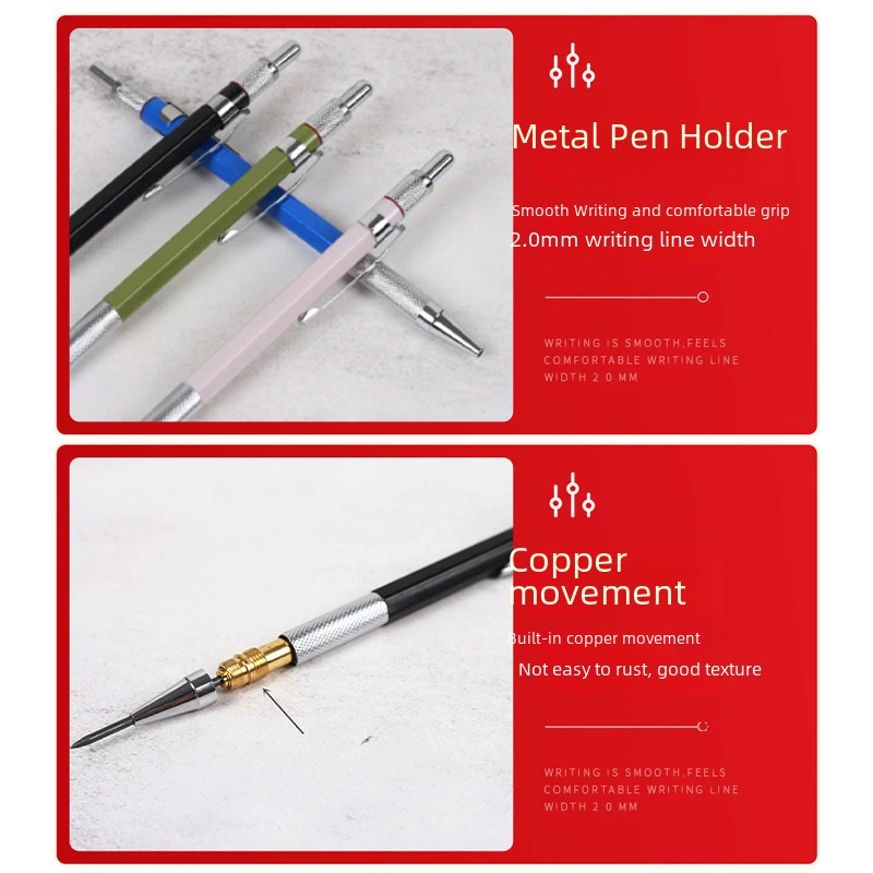 Art metal automatic pencil, wholesale
