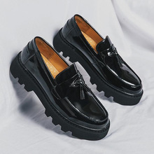N 75993 Thick-soled Fringe Business Shoes �����������Ь�羳
